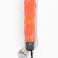 Зонт механический &laquo;Однотонный&raquo;, 3 сложения, 8 спиц, R=48/55 см, d=96 см, оранжевый