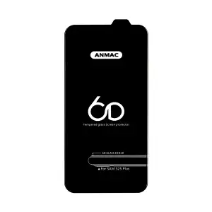 Защитное стекло для Samsung S25 Plus Anmac 6D Black без упаковки Арт. 1137546