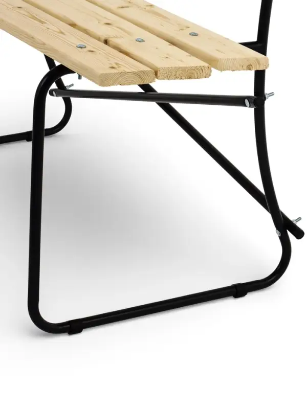 Скамейка деревянная, 120&times;50&times;82.5 см, для дачи и сада