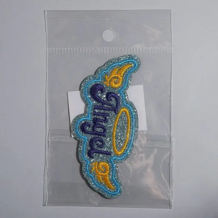 Термонаклейка на одежду «Ангел», 9 х 3,9 см Термонаклейка на одежду «Ангел», 9 х 3,9 см