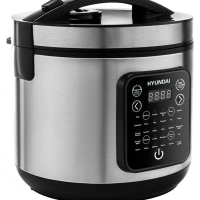 Мультиварка HYMC-2401 5л 900Вт серебристый черный