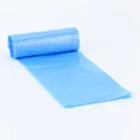 Мешки для мусора 120 л, ПНД, толщина 15 мкм, 10 шт. 68&times;106 см, в рулоне, синие