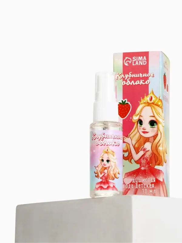 Душистая вода детская &laquo;Клубничное облако&raquo; с ароматом клубники, 30 мл