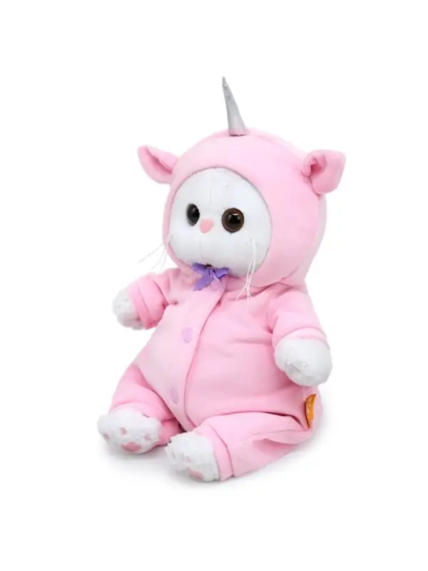 Мягкая игрушка &laquo;Кошечка Ли-Ли BABY&raquo;, в комбинезоне &laquo;Единорог&raquo;, 20 см