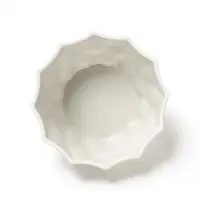Кашпо для цветов, пластиковое, 300 мл, d=9 см, h=8 см, белое