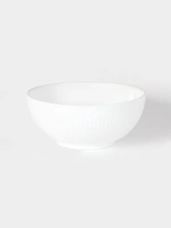 Салатник &laquo;Лунный свет&raquo;, d=15.2 см, стеклокерамика, белый