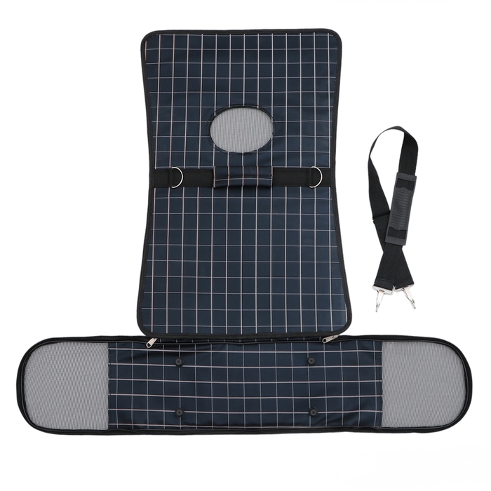 Сумка-переноска каркасная  Сумка-переноска каркасная "Клетка", размер M,  43 х 21 х 26 см, чёрная