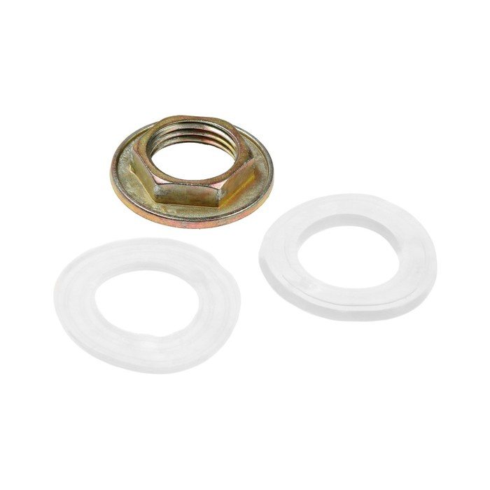 Моносмеситель Accoona A4786-1, с гайкой, силумин, хром Моносмеситель Accoona A4786-1, с гайкой, силумин, хром