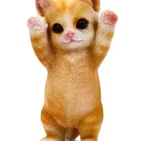 Садовая фигура из полистоуна &laquo;Котёнок&raquo;, 19&times;11&times;9 см