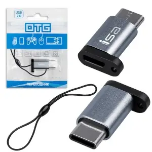 Переходник MicroUSB на Type-C P-21 ISA