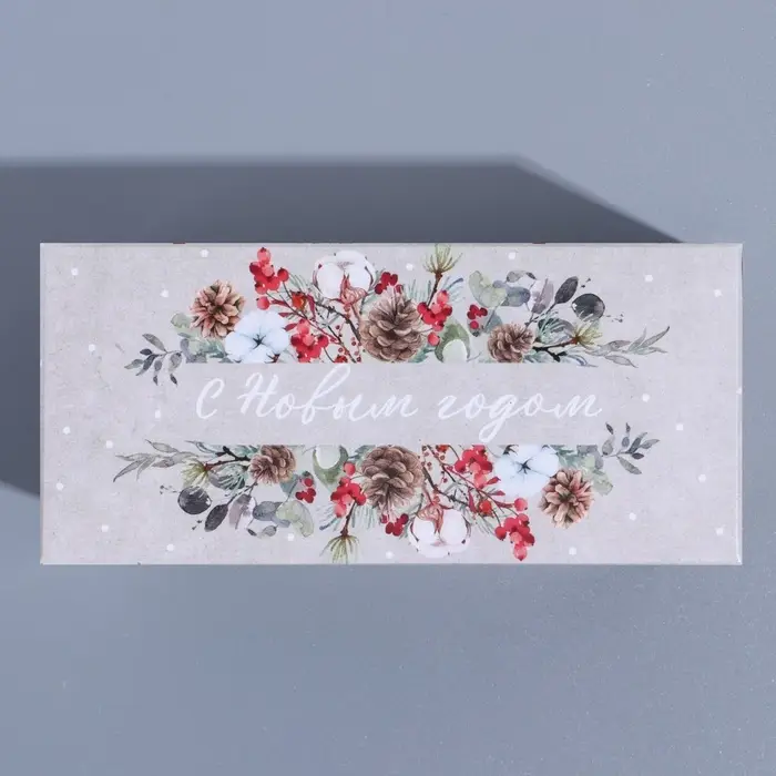 Коробка для макарун «Праздничная акварель» 12×5.5×5.5 см Коробка для макарун «Праздничная акварель» 12×5.5×5.5 см