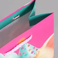 Пакет подарочный "С днём рождения!" ламинированный 18 х 22,3 х 10 см