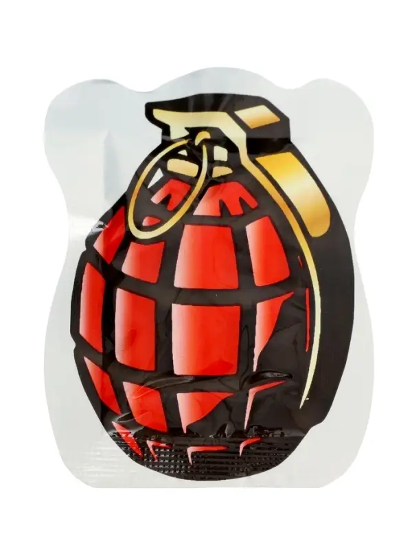 Прикол бомбочка &laquo;Граната&raquo;, 9.5&times;7&times;1 см, цвета МИКС