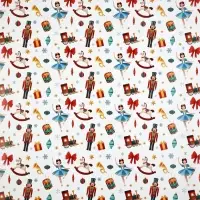 Набор упаковочной бумаги «Зимняя сказка», 4 листа, 70 × 100 см Набор упаковочной бумаги «Зимняя сказка», 4 листа, 70 × 100 см