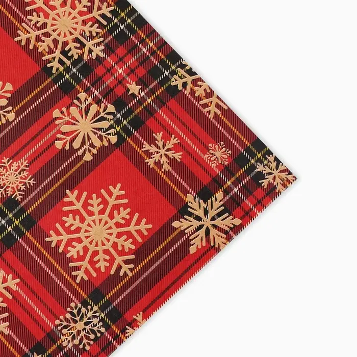 Бумага упаковочная крафтовая &laquo;Новогодняя&raquo;, 50 х 70 см