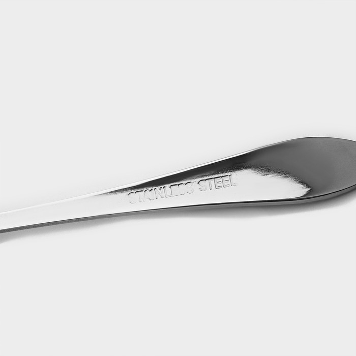 Ложка барная из нержавеющей стали «Милано», длина 19,5 см, цвет серебряный Ложка барная из нержавеющей стали «Милано», длина 19,5 см, цвет серебряный