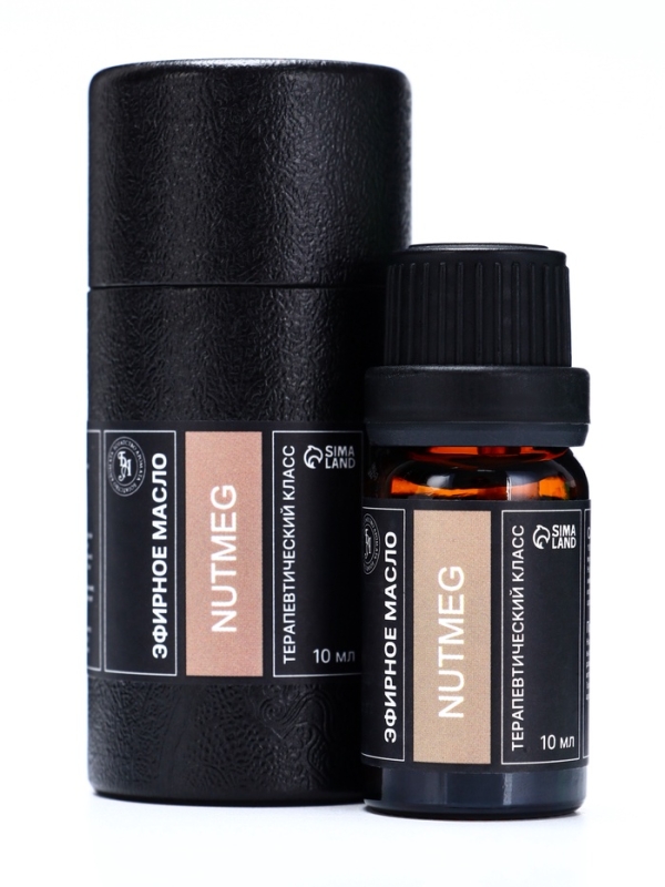 Эфирное масло Эфирное масло "Мускатный орех", 10 мл, в тубусе