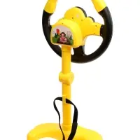 Руль музыкальный "Cупер водитель" с кронштейном, свет, звук