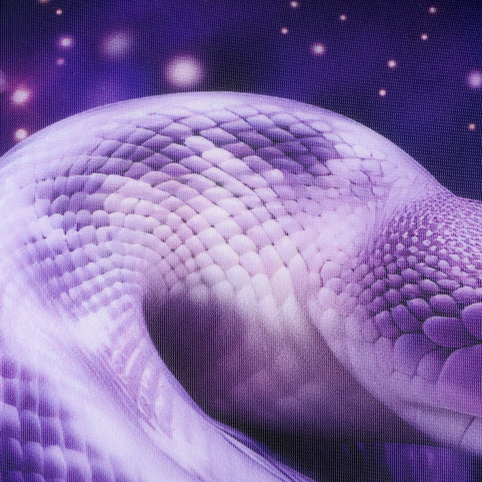 Новый год! Антистресс подушка-игрушка &laquo;Змея&raquo;, фиолетовая