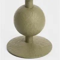 Подсвечник на 1 свечу &laquo;Кипарис&raquo;, с 1 сферой, 7.5&times;7.5&times;11.5 см
