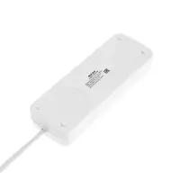 Удлинитель СТАРТ УХ6-103, 3 розетки, 1,5 м, 6 А, ШВВП, с заземлением, белый