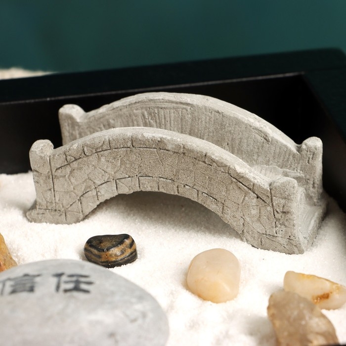 Сад камней  Сад камней "Тетсуо" 17х17х3см