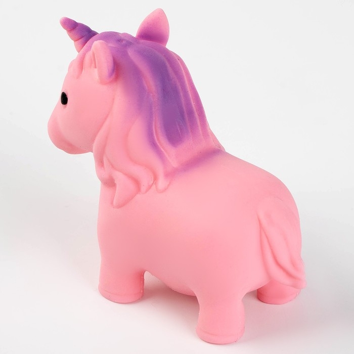 Антистресс сквиш мялка «Единорог», в пакете, с пастой, МИКС Антистресс сквиш мялка «Единорог», в пакете, с пастой, МИКС