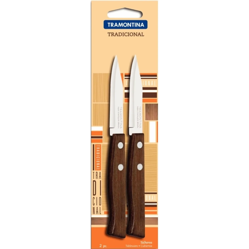 Нож для очистки овощей Tradicional 7,5см, 2 шт/уп