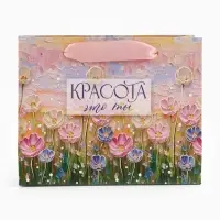 Пакет подарочный &laquo;Красота &mdash; это ты&raquo;, 15&times;12&times;5.5 см