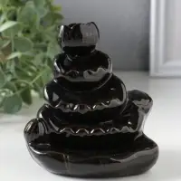 Подставка для благовоний &laquo;Гора камней&raquo;, стелющийся дым, 8&times;6&times;9 см