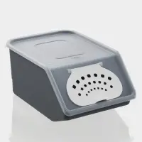 Контейнер для овощей, 7.6 л, 32.3&times;22&times;14.8 см, серый