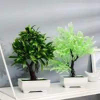 Бонсай искусственный в горшке &laquo;Деревце яркое&raquo;, 10&times;20 см, МИКС