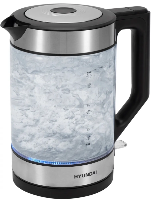 Чайник HYK-G3509 1,7л 2200Вт черный (стекло) Чайник HYK-G3509 1,7л 2200Вт черный (стекло)