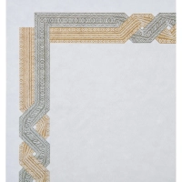 Сертификат-бумага А4 Attache 50 шт/уп&nbsp; коричневая крученая рамка ID2