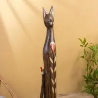 Сувенир дерево "Кошка" 100 см