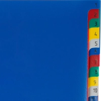 Разделитель листов 1-31 ,цв.пласт. А4+, Attache Selection