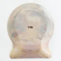 Блюдо в форме магического шара &laquo;Новый год&raquo;, 18&times;22 см, стекло, жёлтое