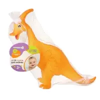 Резиновая игрушка для ванны Крошка Я &laquo;Динозавр: Гадрозавр&raquo;, 26 см, с пищалкой