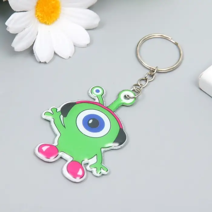 Брелок PVC Брелок PVC "Инопланетянин" 6,2х4,5 см