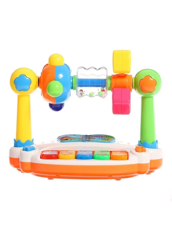 Развивающая игрушка ZABIAKA &laquo;Весёлые игры&raquo;, звуковые и световые эффекты, с подвижными элементами