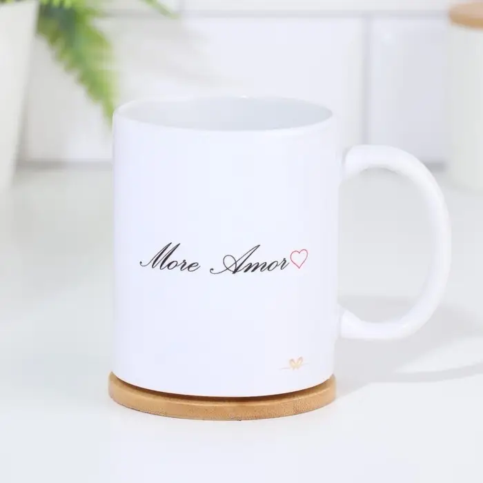 Кружка керамическая More Amor, 320 мл