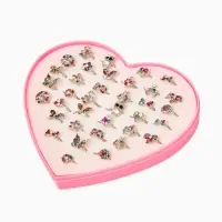 Кольцо "Выбражулька" драгоценность, стразы, безразмерное, форма микс, цвет микс