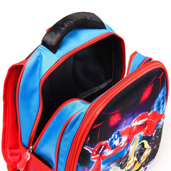 Рюкзак школьный, 39 см х 30 см х 14 см  Рюкзак школьный, 39 см х 30 см х 14 см "Роботы", Трансформеры