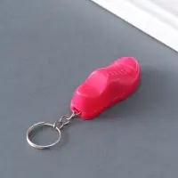 Фонарик брелок для ключей на кольце &laquo;Кроссовок&raquo;, 1 LED, 1.9&times;4.9 см, МИКС