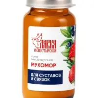 Крем-воск монастырский мухомор для суставов и связок &laquo;Монастырская лавка&raquo;, стекло, 30 мл