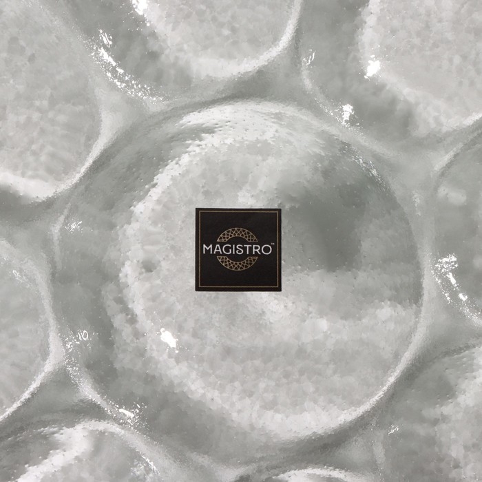 Подставка стеклянная для яиц «Авис», d=22 см, 9 ячеек Подставка стеклянная для яиц «Авис», d=22 см, 9 ячеек