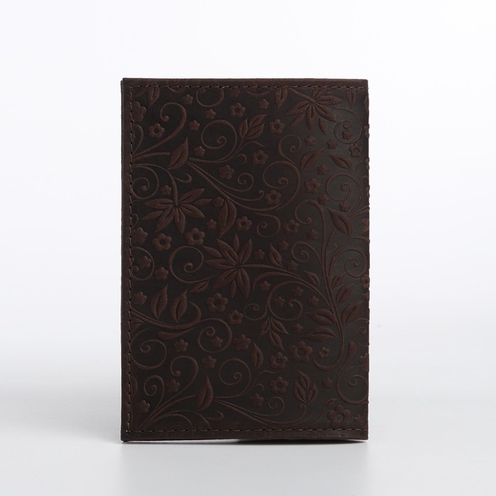 Обложка для паспорта, цвет коричневый Обложка для паспорта, цвет коричневый