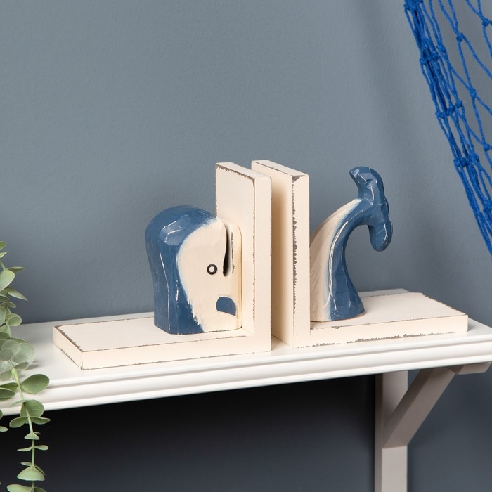 Держатель для книг  Держатель для книг "Кит" 30*17см