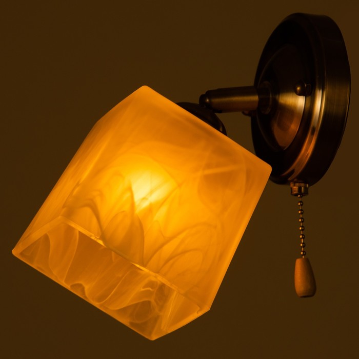 Бра 1191/1AB E27 40Вт бронза 20х15х18 см