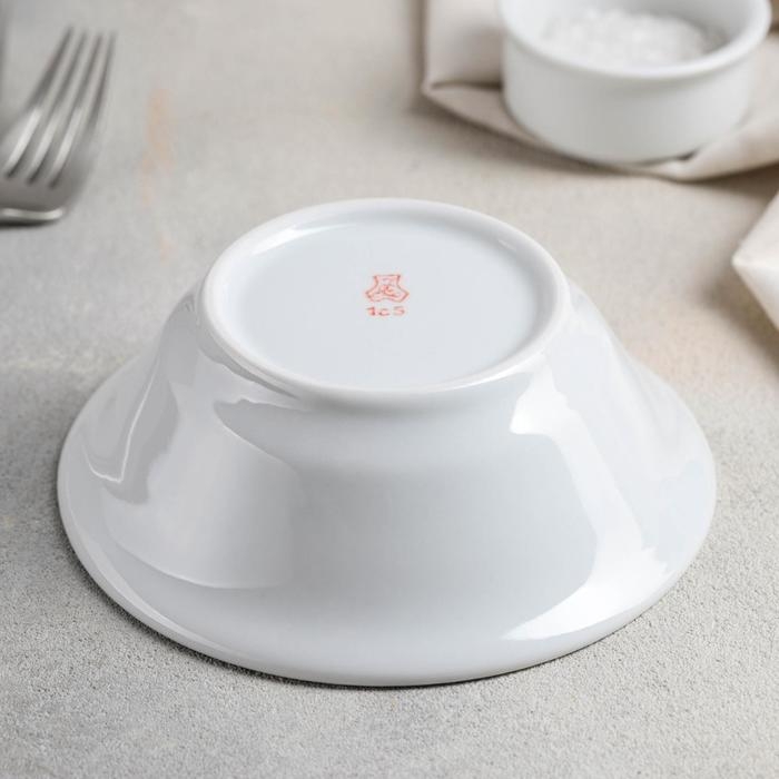 Салатник фарфоровый «Сирень», 360 мл, d=14,5 см, цвет белый Салатник фарфоровый «Сирень», 360 мл, d=14,5 см, цвет белый